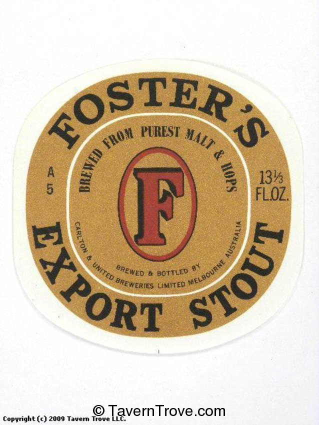 Foster's Export Stout