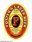 Foster's Lager Beer