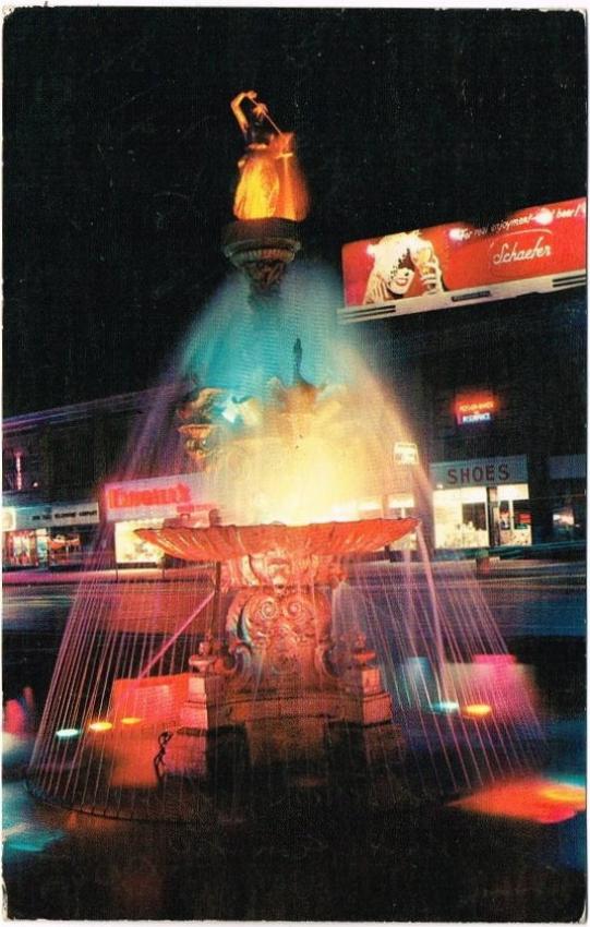 Schaefer Beer Billboard at Fountain On The Square Watertown