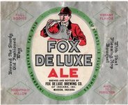 Fox De Luxe Ale