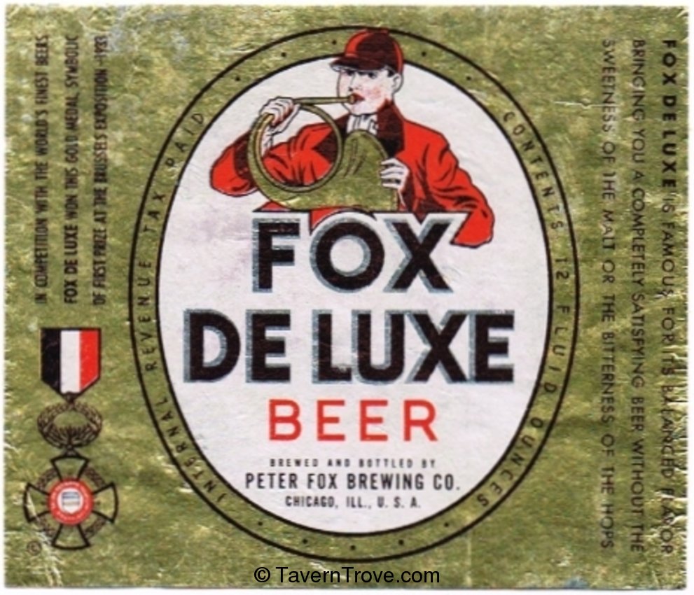 Fox De Luxe Beer