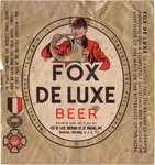 Fox De Luxe Beer