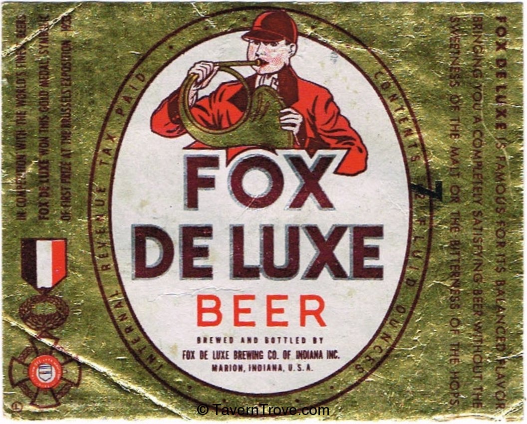 Fox De Luxe Beer