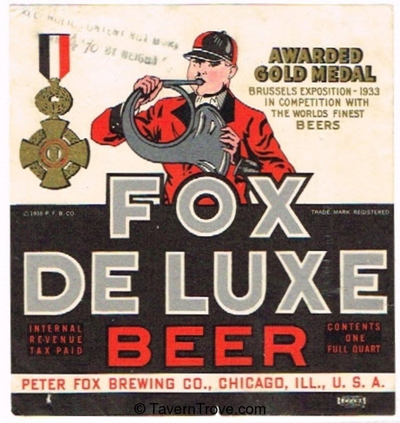 Fox De Luxe Beer