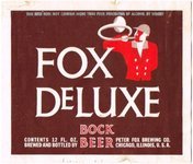 Fox De Luxe Bock Beer