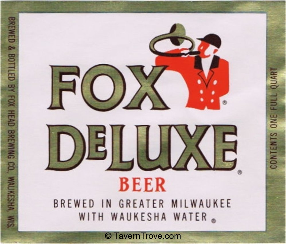 Fox DeLuxe Beer