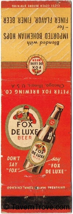 Fox De Luxe Beer