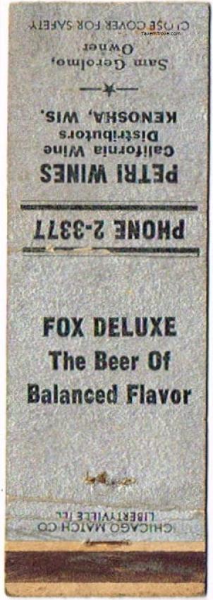 Fox Deluxe Beer