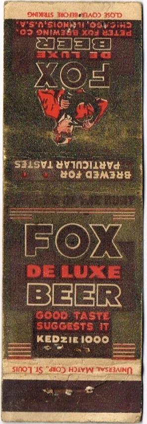 Fox DeLuxe Beer Dupe