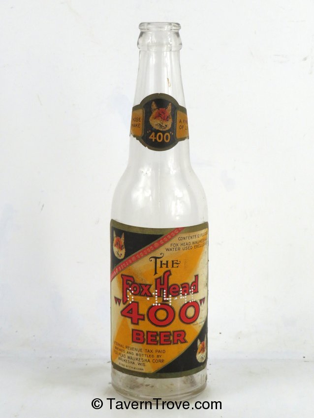 Fox Head 400 Beer