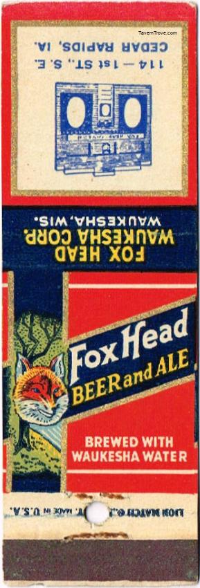 Fox Head Beer and Ale Dupe