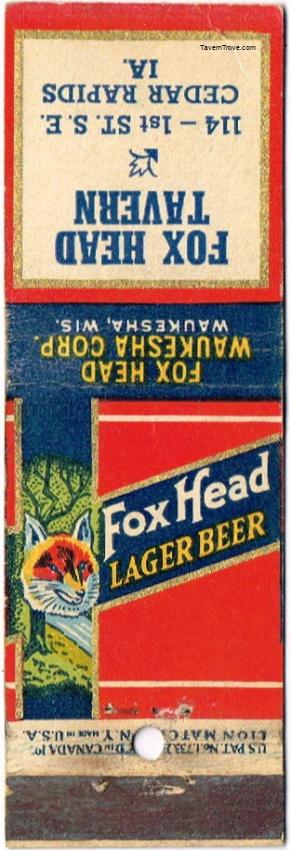 Fox Head Lager Beer