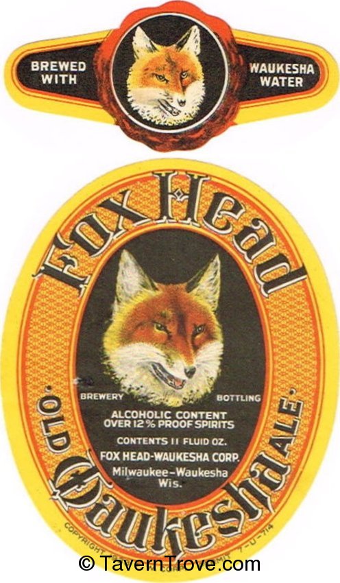 Fox Head Old Waukesha Ale