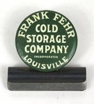 Frank Fehr Cold Storage Co. note clip