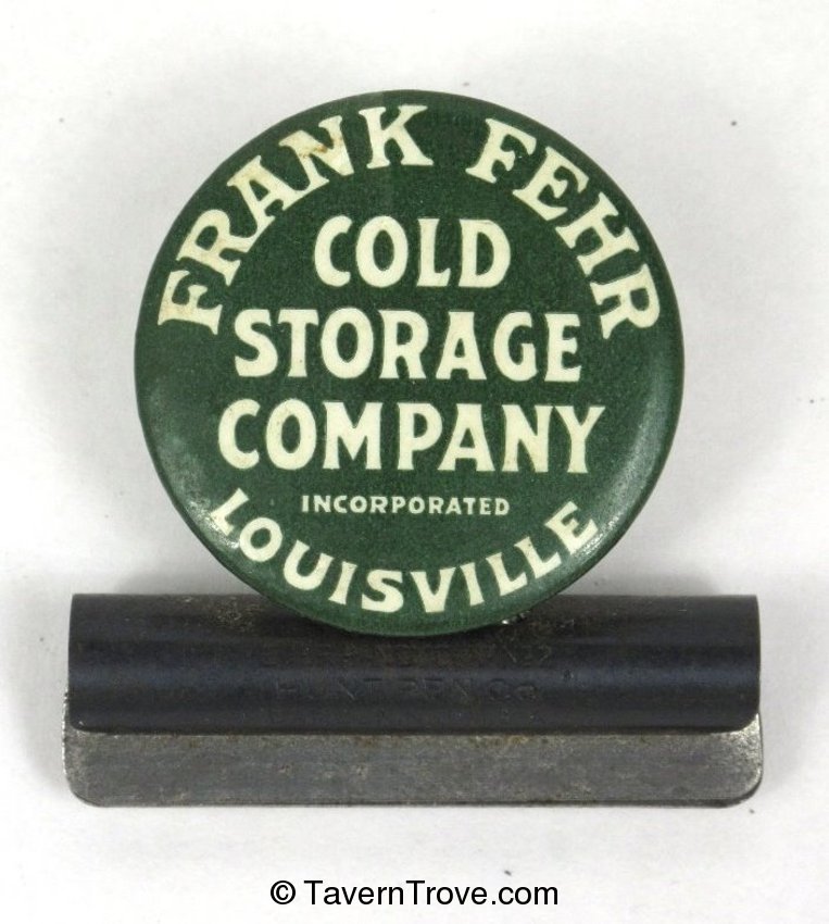 Frank Fehr Cold Storage Co. note clip