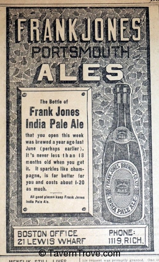Frank Jones India Pale Ale