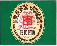 Frank Jones Premium Beer 