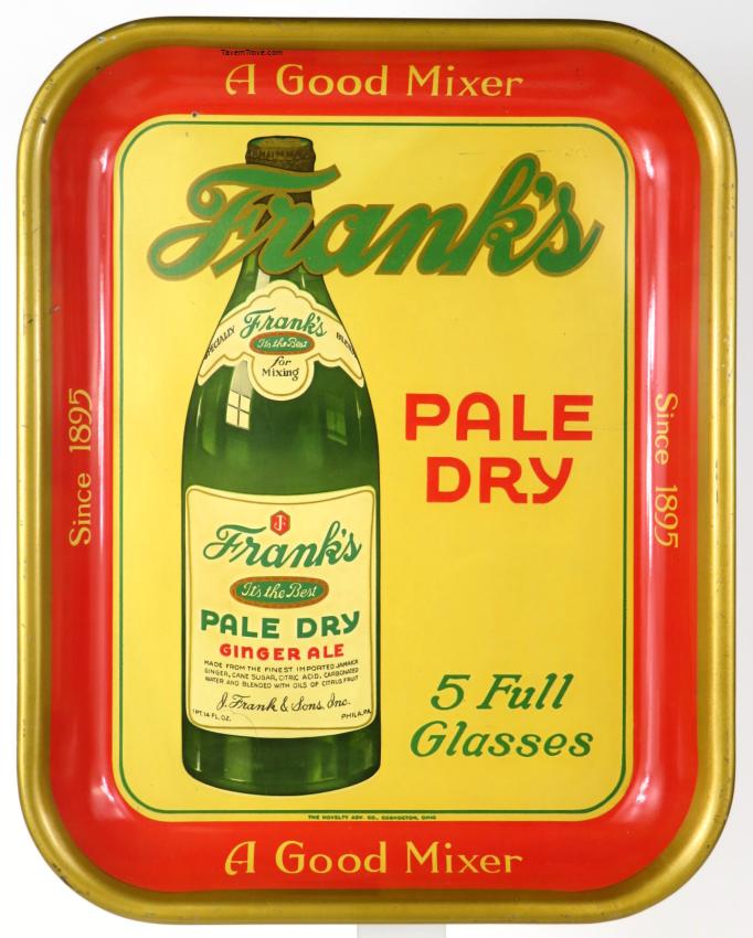 Frank's Pale Dry Ginger Ale Philadelphia Pennsylvania