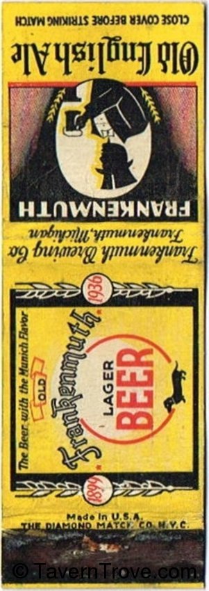 Old Frankenmuth Lager Beer/Old English Ale