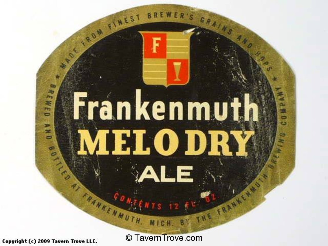 Frankenmuth Mel O Dry Ale