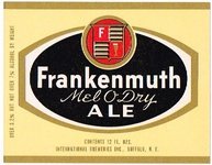 Frankenmuth Mel O Dry Ale