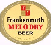 Frankenmuth Mel O Dry Beer