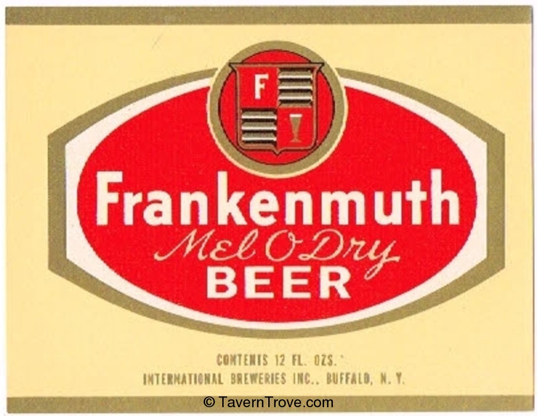 Frankenmuth Mel O Dry Beer
