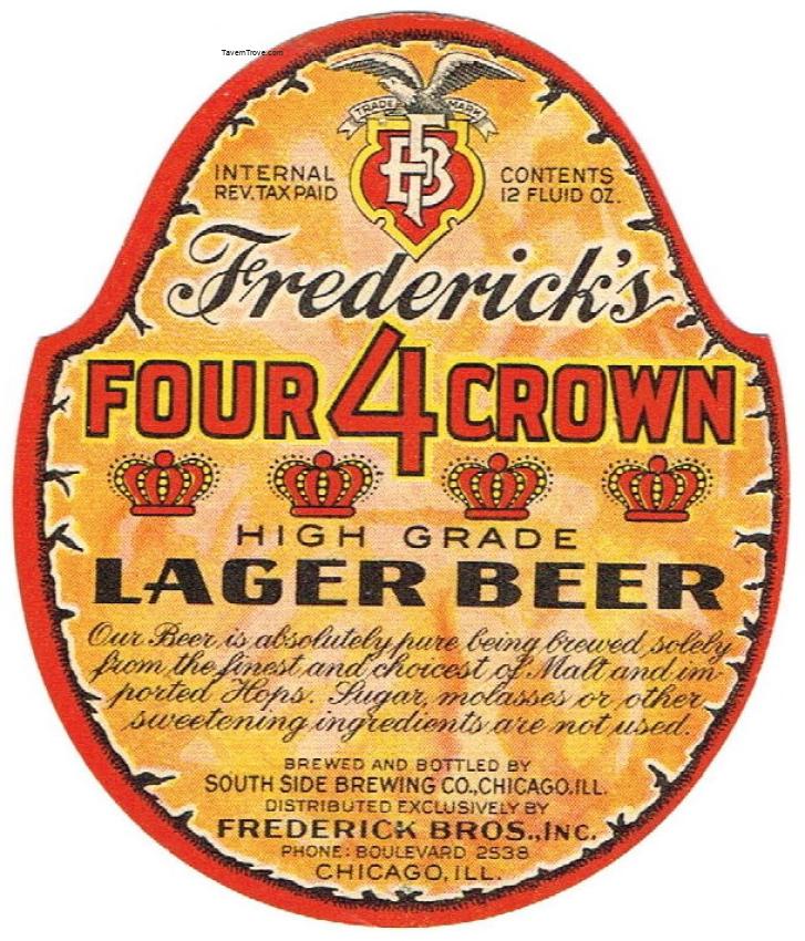 Frederick's Four Crown Lager Beer