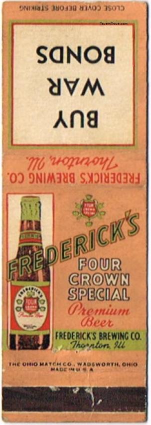 Frederick's 4 Crown Premium Lager Beer