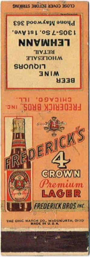 Frederick's 4 Crown Premium Lager Beer