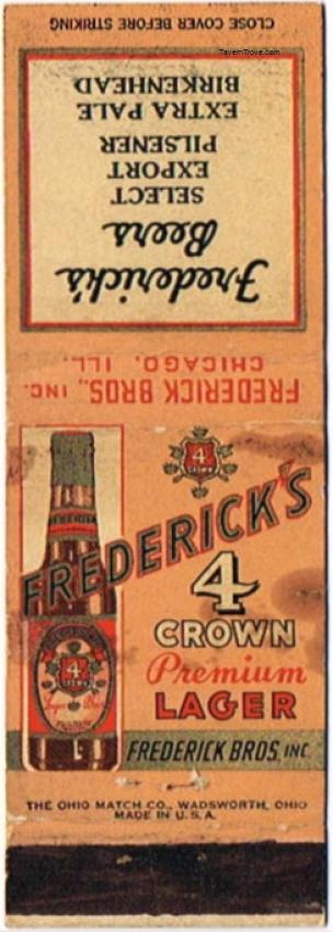Frederick's 4 Crown Premium Lager Beer