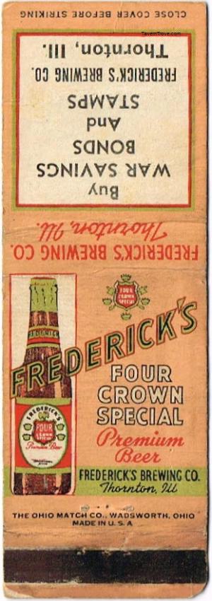 Frederick's 4 Crown Special Premium Beer