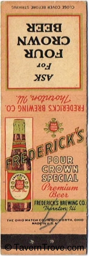 Frederick's 4 Crown Premium Lager Beer