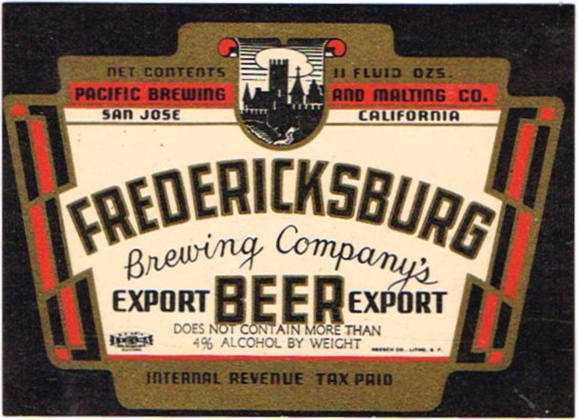 Fredericksburg Export Beer