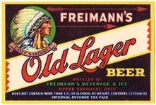 Freimann's Old Lager Beer