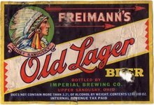 Freimann's Old Lager Beer