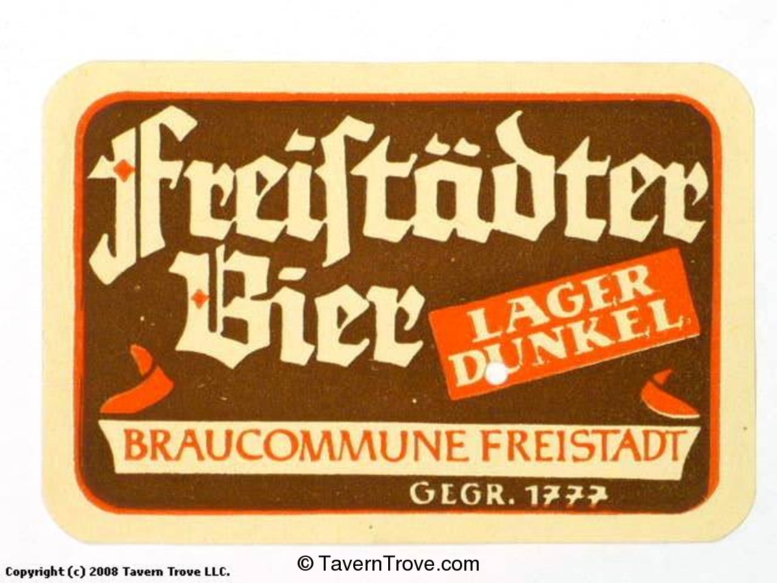 Freistädter Bier Lager Dunkel