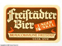 Freistädter Bier Lager Dunkel