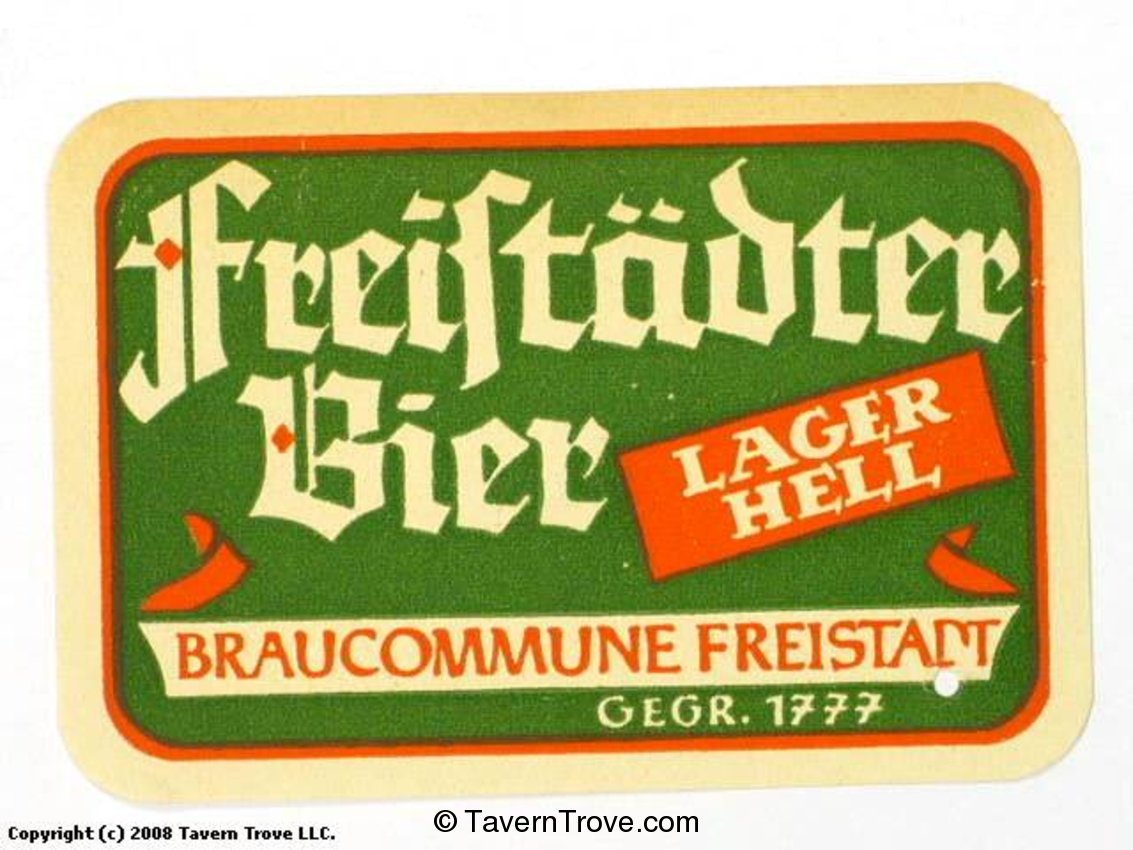 Freistädter Bier Lager Hell