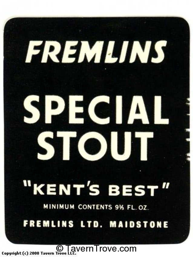 Fremlins Special Stout