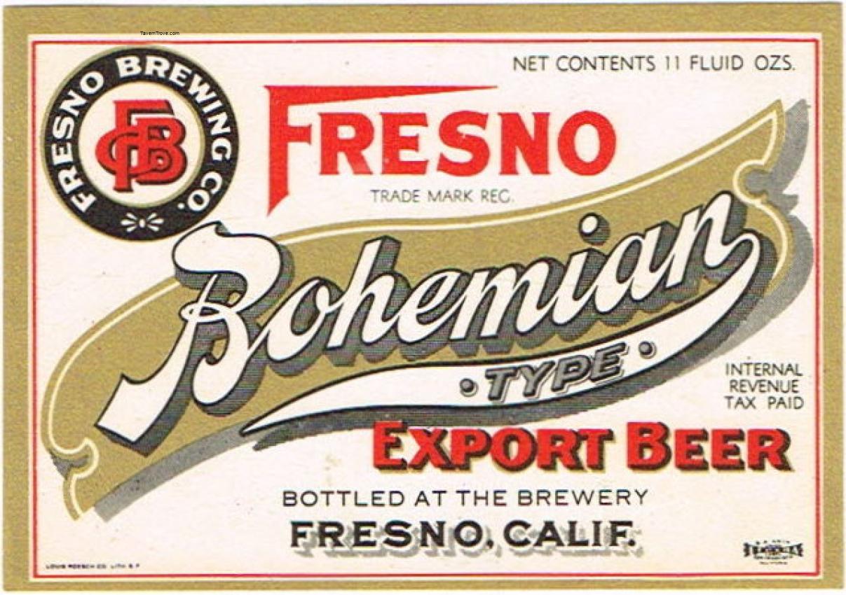 Fresno Bohemian Export Beer
