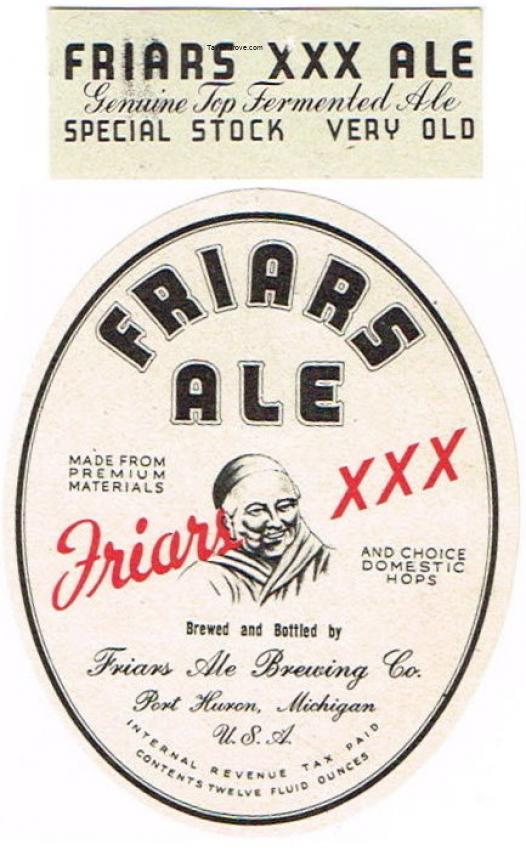 Friar's XXX Ale