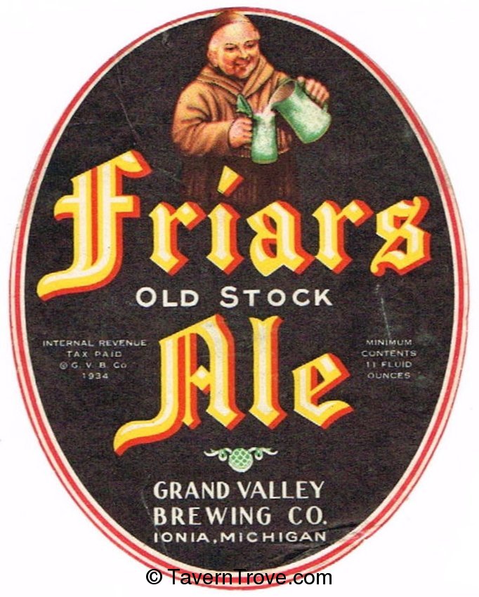 Friars Old Stock Ale (91mm)