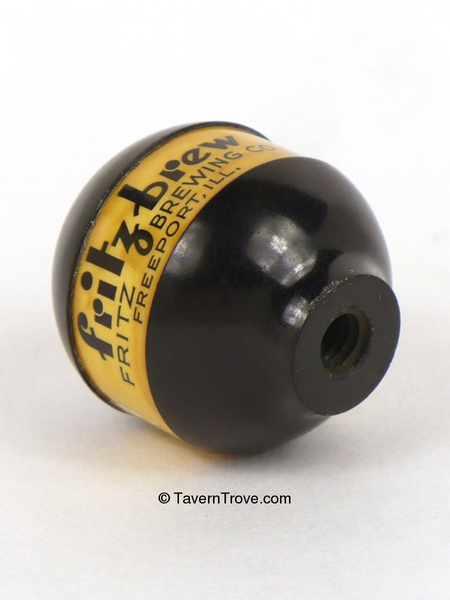Item 78540 1933 Fritz Brew Beer Ball Knob No Ref.