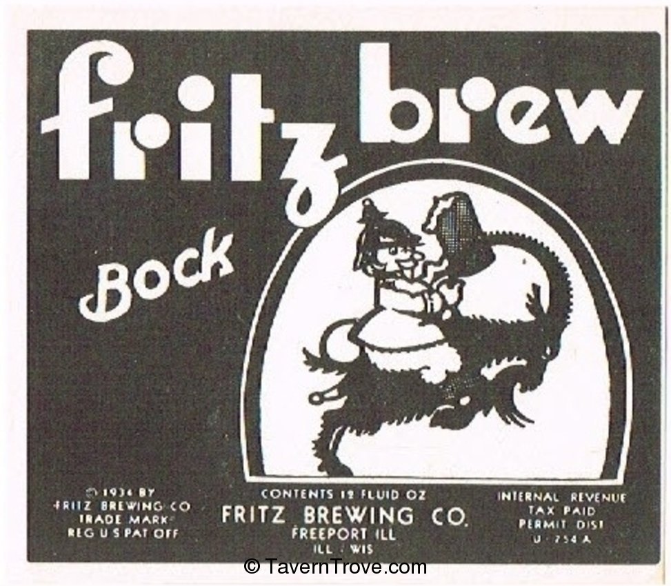 Fritz Brew Bock Beer