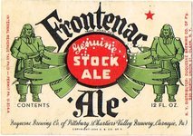 Frontenac Genuine Stock Ale