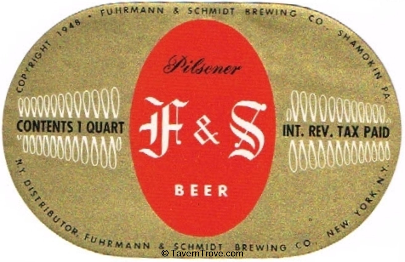 F&S Pilsener Beer
