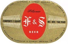 F&S Pilsener Beer
