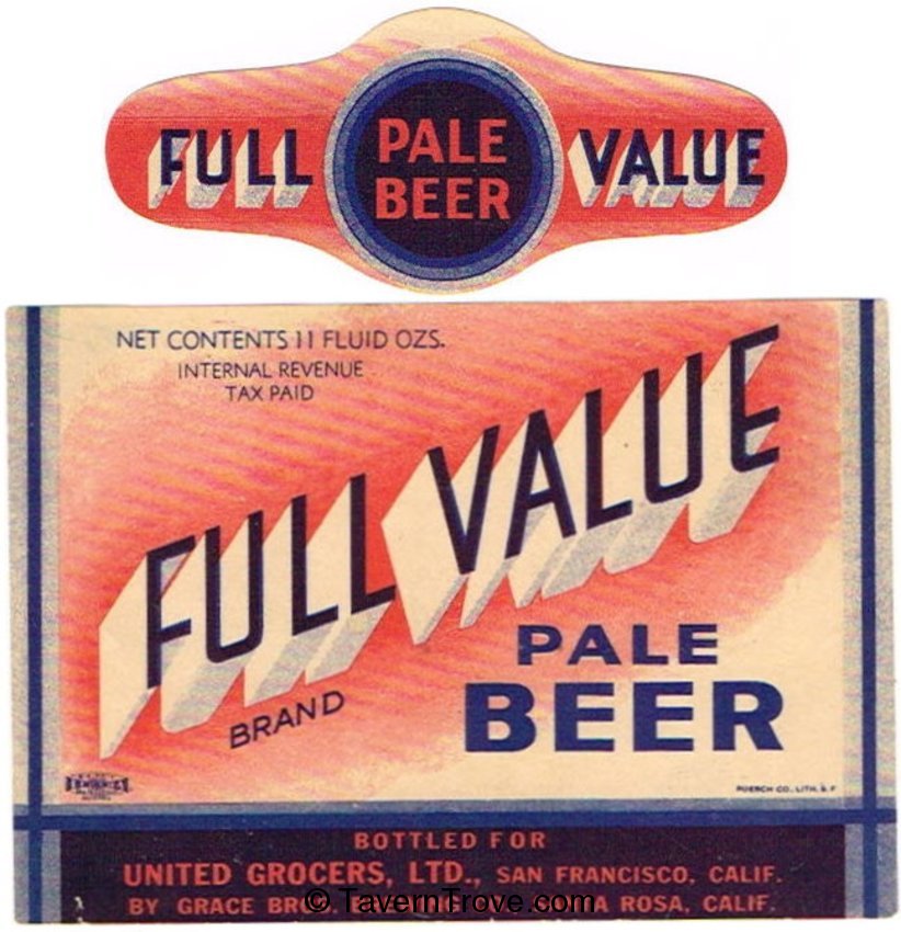 Full Value Pale Beer