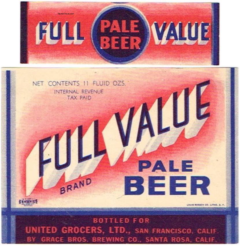 Full Value Pale Beer